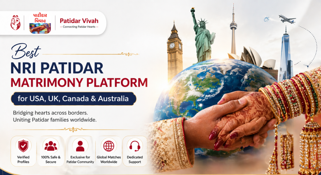 Best NRI Patidar Matrimony Platform for USA, UK, Canada &amp; Australia