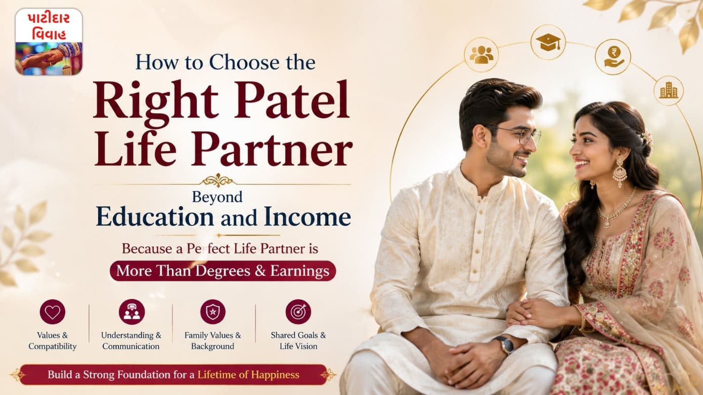 How to Choose the Right Patel Life Partner Beyond Education and Income